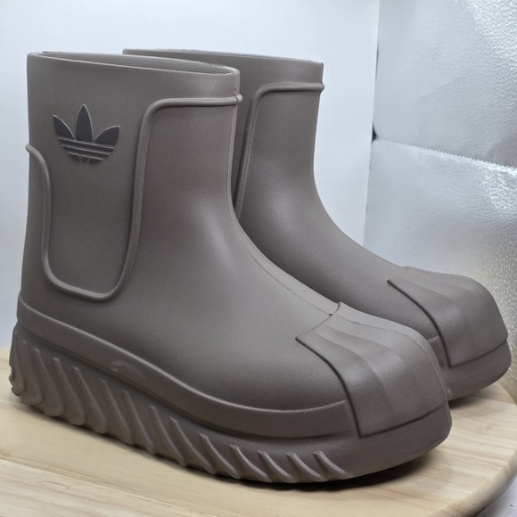 Women's Size 6.5 - AdiFOM Superstar Boot Shoes Brown New In Box Chunky Waterproo - Picture 3 of 8